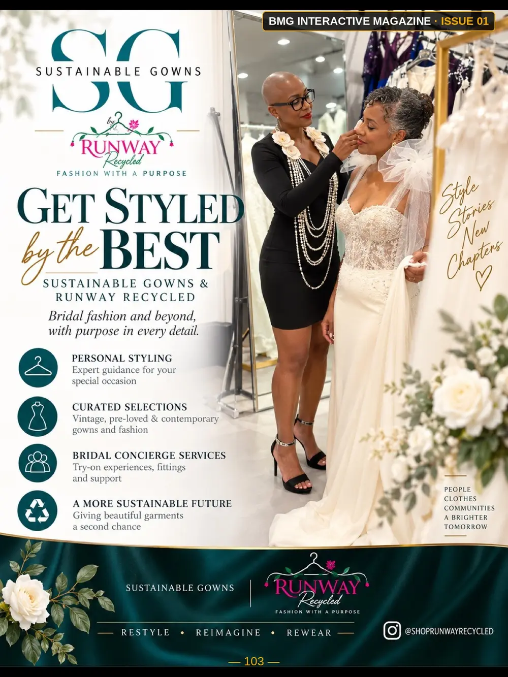 Bonita Best · Sustainable Gowns — Get Styled by the Best