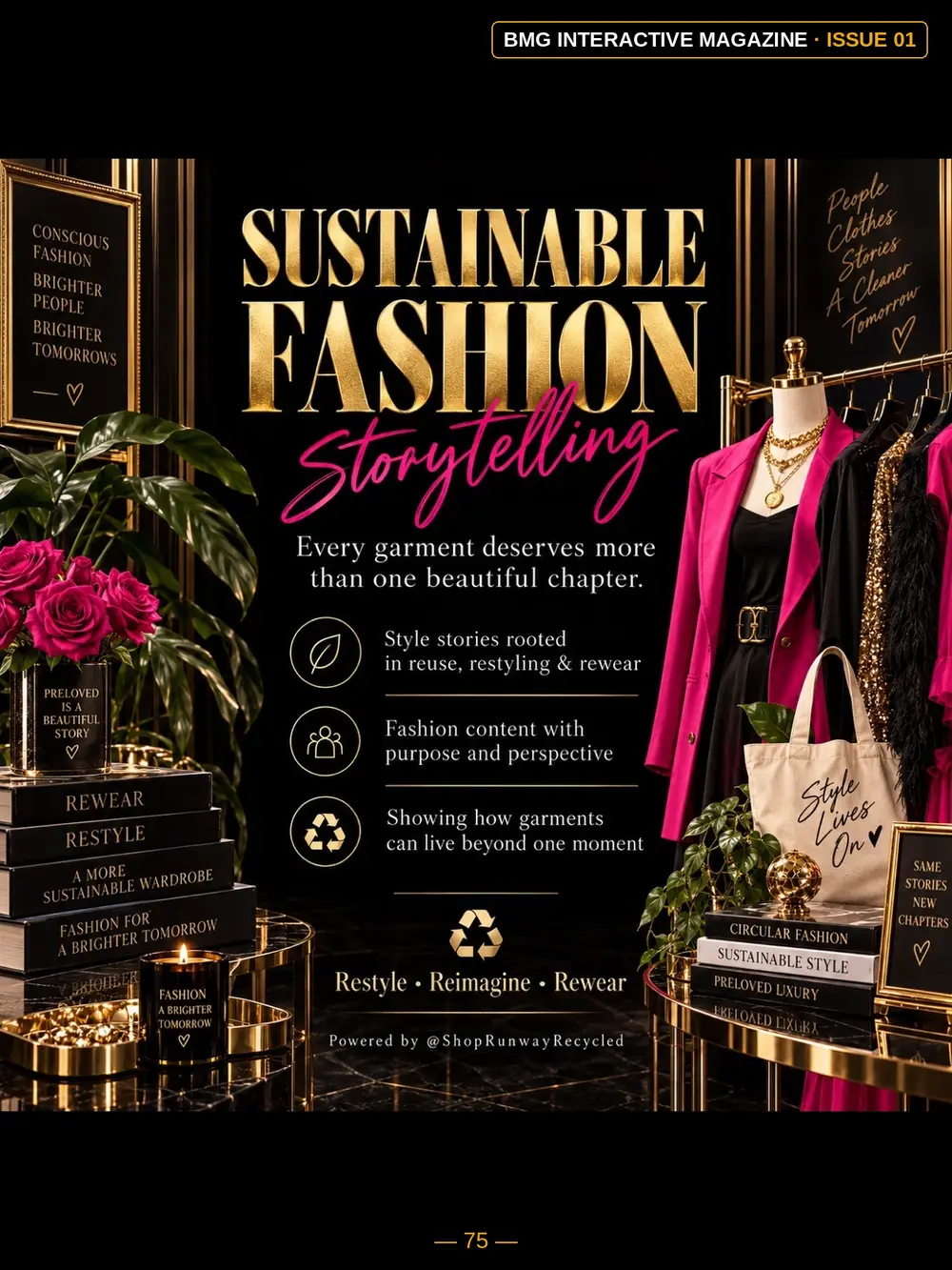 Bonita Best · Runway Recycled — Sustainable Fashion Storytelling