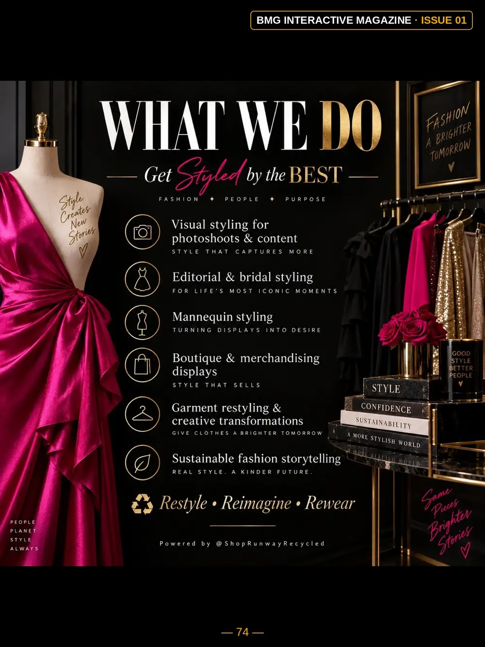 Bonita Best · Runway Recycled — What We Do