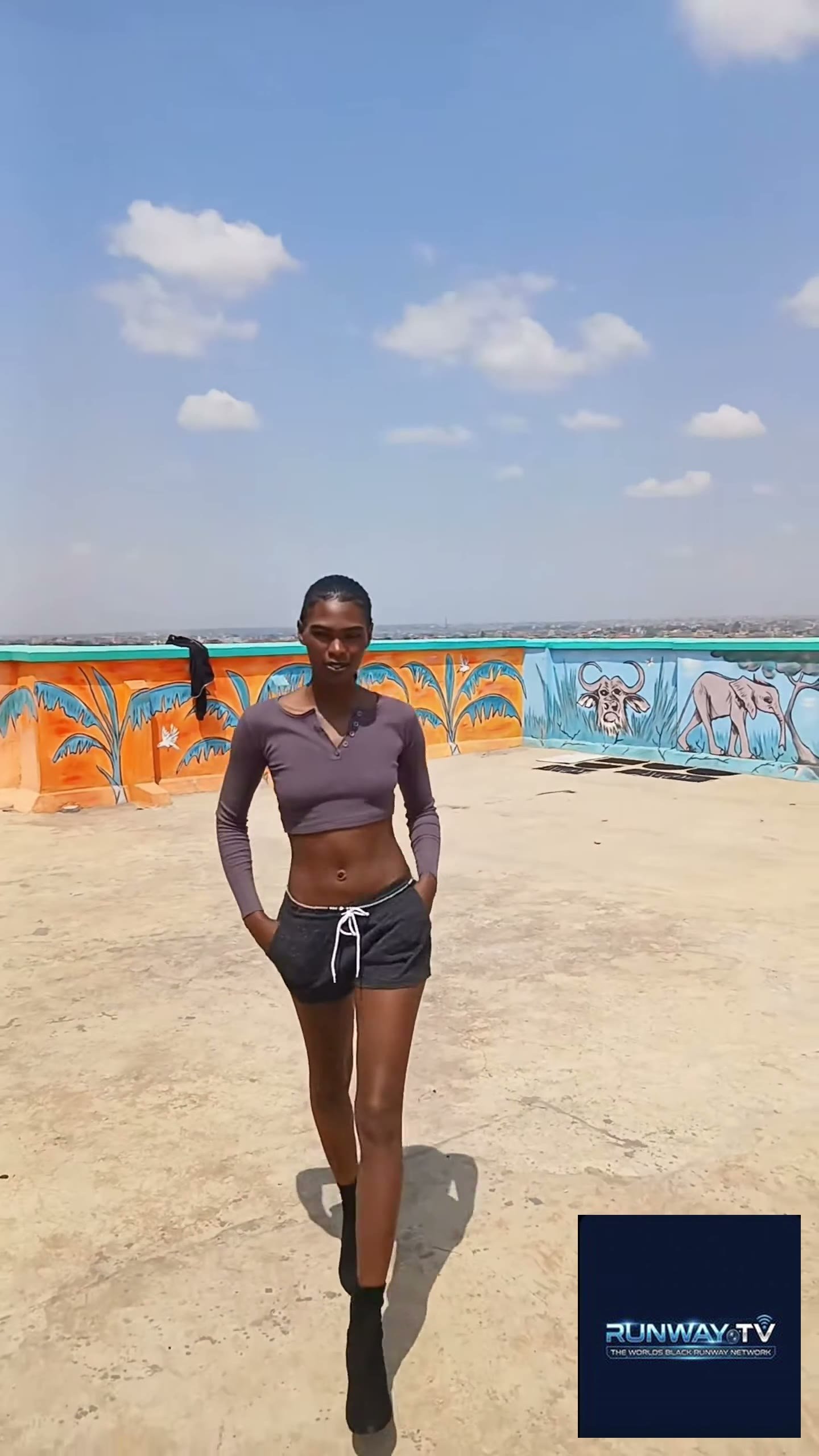 Atieno Koranga — the walk, still from her Front Row Focus film
