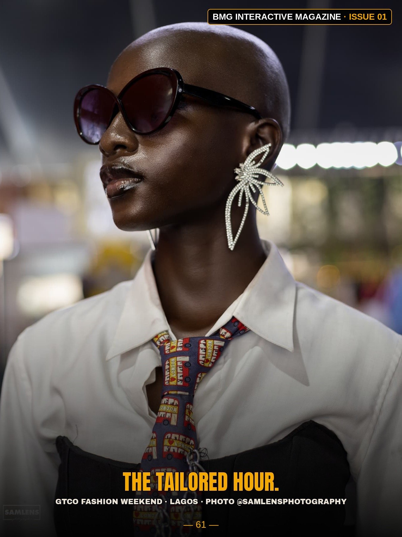 Lydia Adeolaa — page 5 of her Issue 01 spread