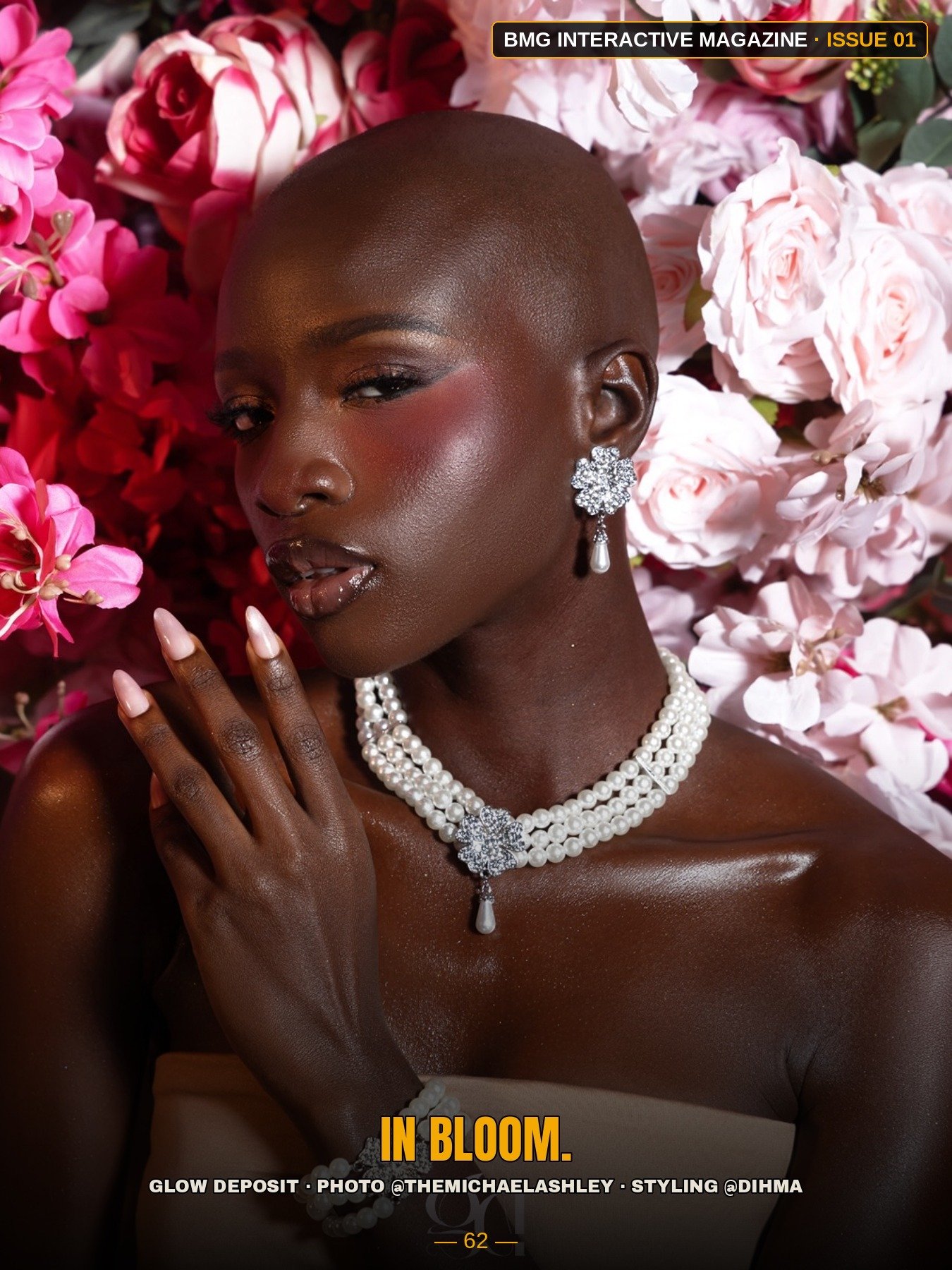 Lydia Adeolaa — page 6 of her Issue 01 spread